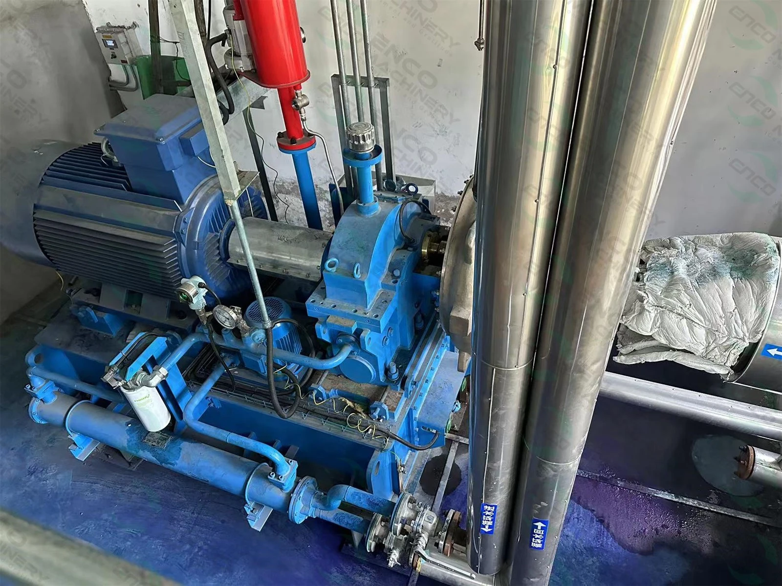 China ENCO Steam Driven Air Compressor China ENCO Steam Driven Air Compressor